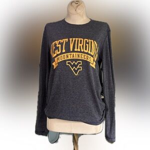 Women's Gray WVU long sleeve shirt
